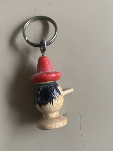 Portachiavi pinocchio legno - portachiavi,