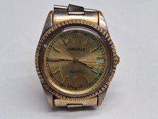 ricambi o riparazione orologio donna vintage Caravelle by Bulova quartz 30 mm