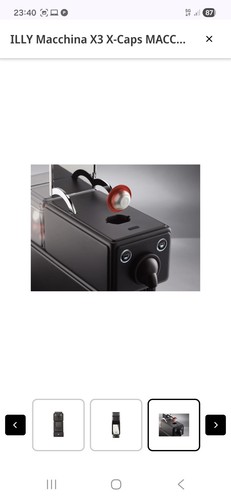 Illy macchina caps - macchina, x3