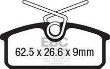 EBC Ultimax Rear Brake Pads