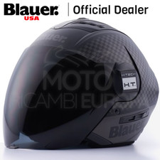 CASCO BLAUER JET MOTO SCOOTER