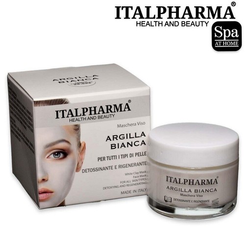 Maschera viso argilla - maschera,