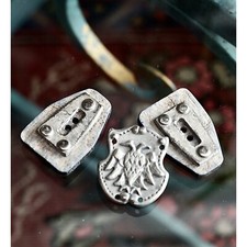 SET 2 +1 BOTTONI GRANDI STILE TIROLESE