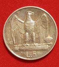 Regno italia lire - d'italia, 5