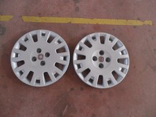 2x COPPA RUOTA DA 15 BORCHIA COPRIRUOTA ORIGINALE FIAT FIORINO CUBO ECC..