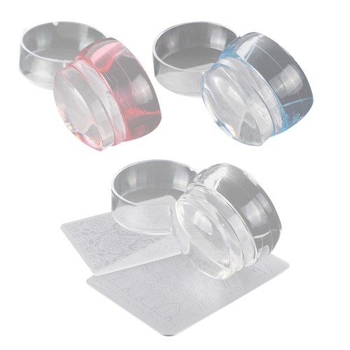 Sets stamping unghie - 3, piastre