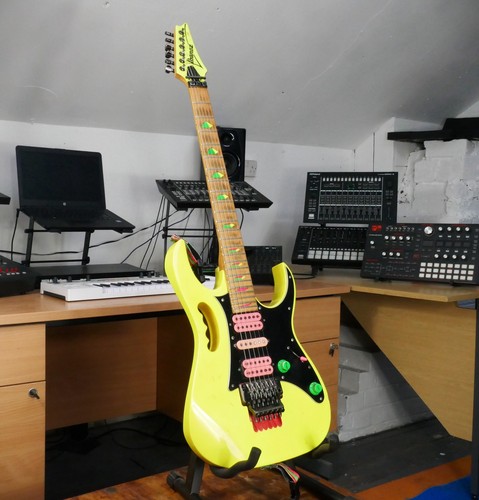 Ibanez jem777dy desert - desert, yellow