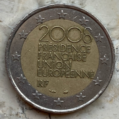Moneta euro francia 2008 - euro,