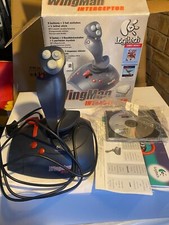 Logitech Wingman Interceptor Controller joystick da gioco computer