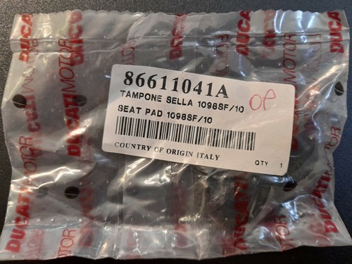 Ducati tampone sella - tampone,