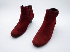 Gabor Stivaletti da Donna Alla Caviglia Scarpe Col Tacco Rosso Tg. 37,5 Eu Art