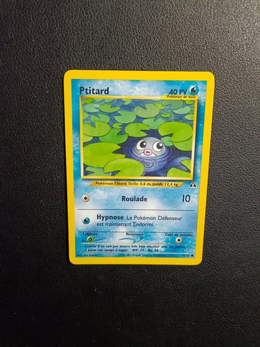 Carte pokémon ptitard 75 - carte, 62/75
