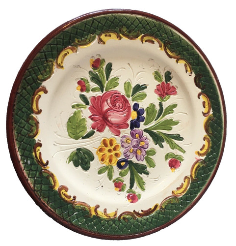 Piatto decorativo ceramica - in,