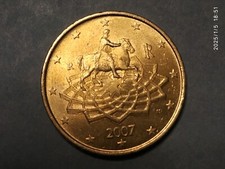 Italia moneta 50 eurocent dal 2002 al 2023 bella o splendida come da foto