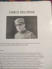 PNF AUTOGRAFO CARLO DELCROIX