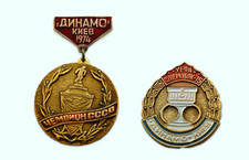 Set Medaglie Calcio Dinamo