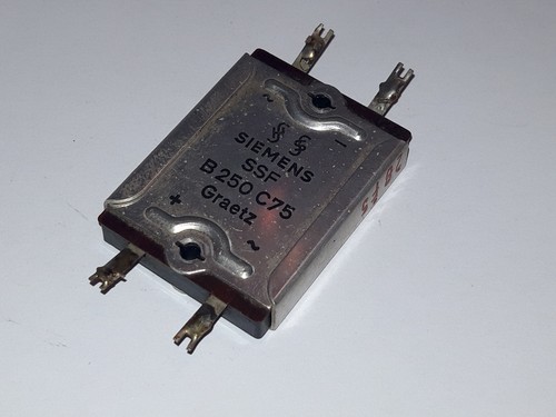 Raddrizzatore siemens b250 - raddrizzatore,