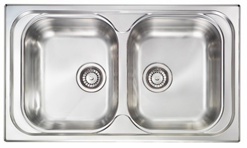 Lavello acciaio inox x - cm,