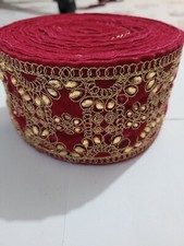 2 iarde pizzo indiano per