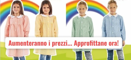 Grembiule asilo materna bimba - asilo/materna,