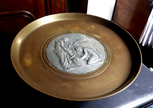 Coupe piedouche bronze art - coupe,