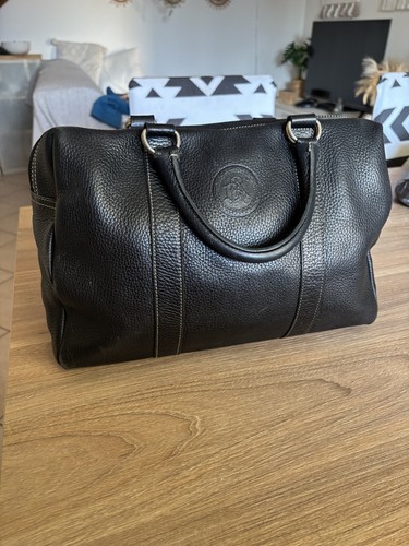 Borsa pelle vitello - vitello, nera