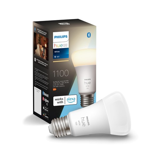 Philips hue white e27 lampada - white,