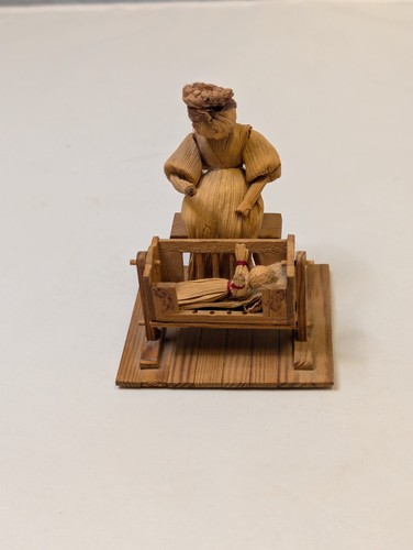 Bambola vintage corn husk - bambola,