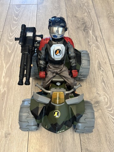 Action man quad bike - on,