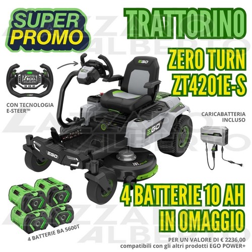 Trattorino ego batteria zero - ego, a