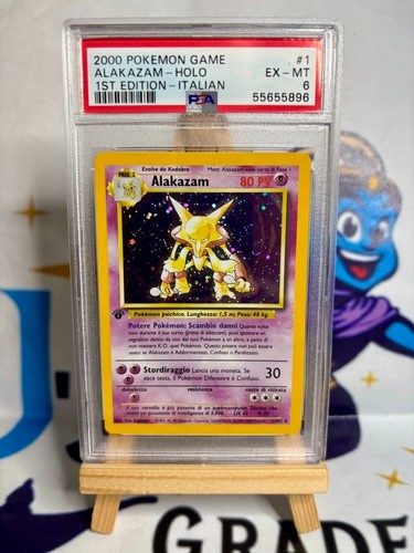 Pokemon alakazam holo psa 1 - alakazam,