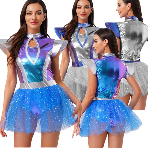 Costume donna pattinatore mini