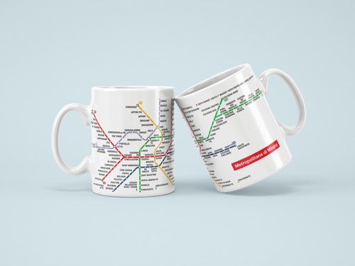 Tazza mug metropolitana - metropolitana, di