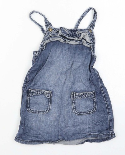 Abito benetton bambina blu - abito,