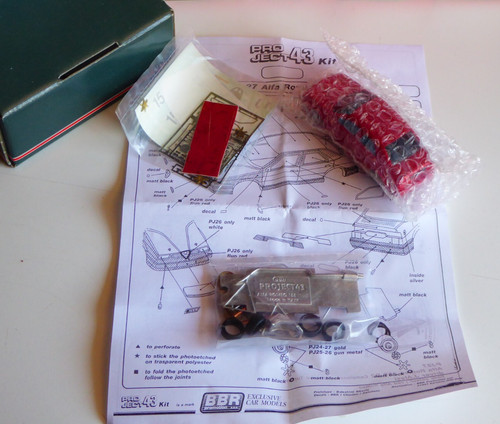 Bbr project kit alfa - kit,