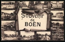 CPA Boën, Souvenir de Boën
