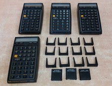 4 calcolatrici HP vintage: 3x