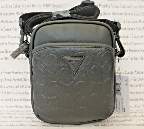 Guess mini city bag uomo - mini, nero