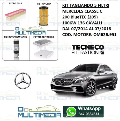 Kit tagliando filtri - kit,
