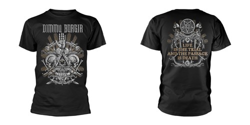 Shirt nera dimmu borgir - borgir, 'la