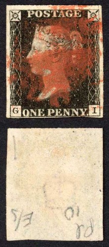 Penny black piatto - penny,