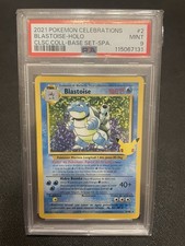 Pokémon Blastoise Gran Festa 2/102 PSA 9 ESP