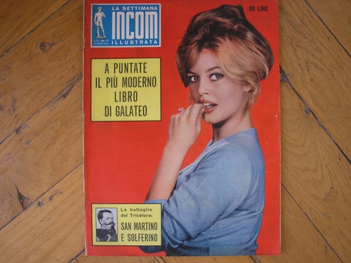 Incom 1959 brigitte bardot - incom,