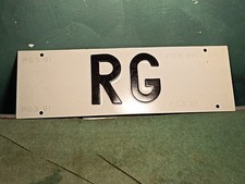 Targa Auto Epoca Vintage RG IN