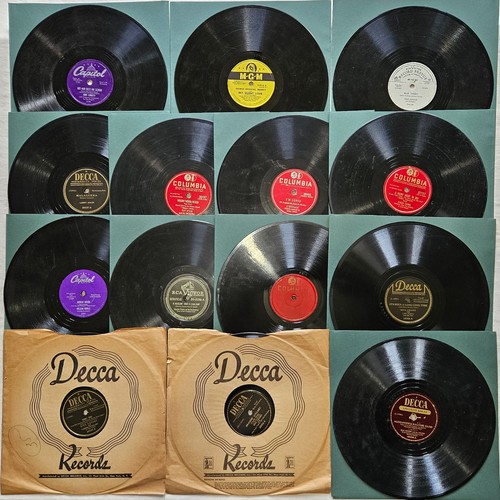 Fourteen rpm records - rpm, 10"