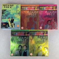 Miami Vice Complete Seasons 1–5 DVD Box Set Collection UK PAL Don Johnson