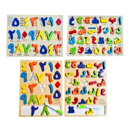 Tavola per puzzle legno con - per, in