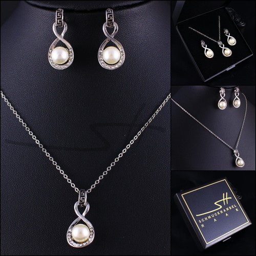 Set orecchini catena - , *perla