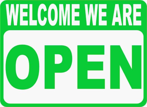 Open closed sign size - open, sign.