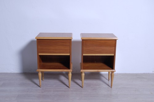 Coppia comodini design anni - , 60